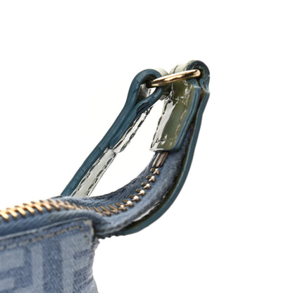Fendi Zucchino Patent Small Forever Crossbody Celeste Grigio Lunai Multicolor 14 of 17