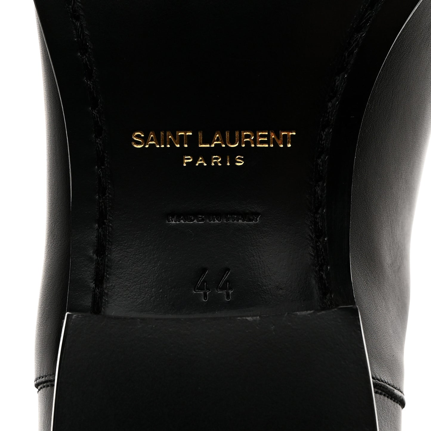 Calfskin Mens Wyatt Chelsea Boots 44 Black