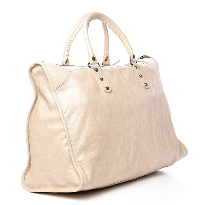 Balenciaga Agneau Classic Hardware Weekender Praline 3 of 19