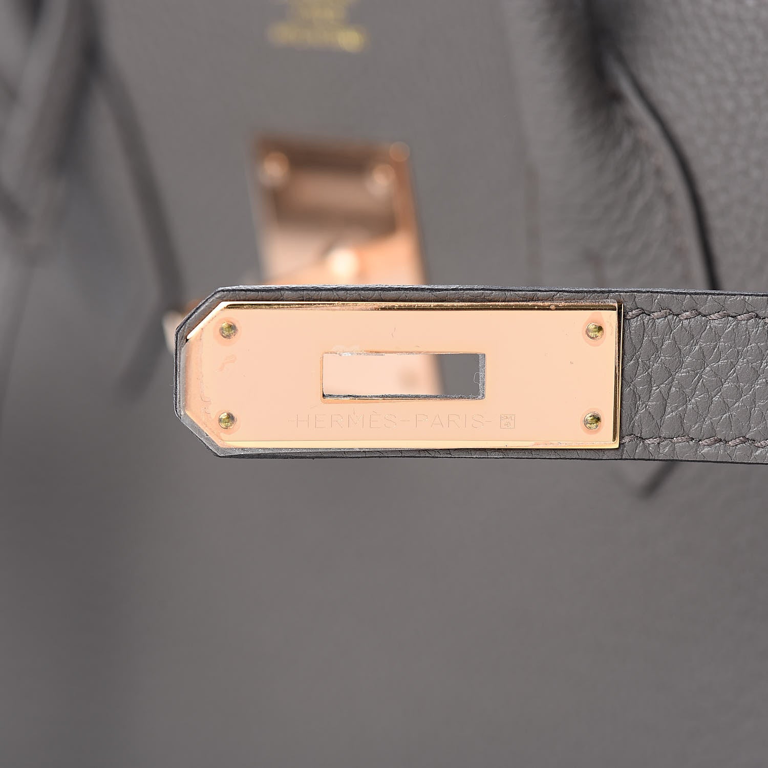 Hermes Togo Birkin 30 Etain 18 of 32