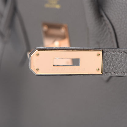 Hermes Togo Birkin 30 Etain 18 of 32