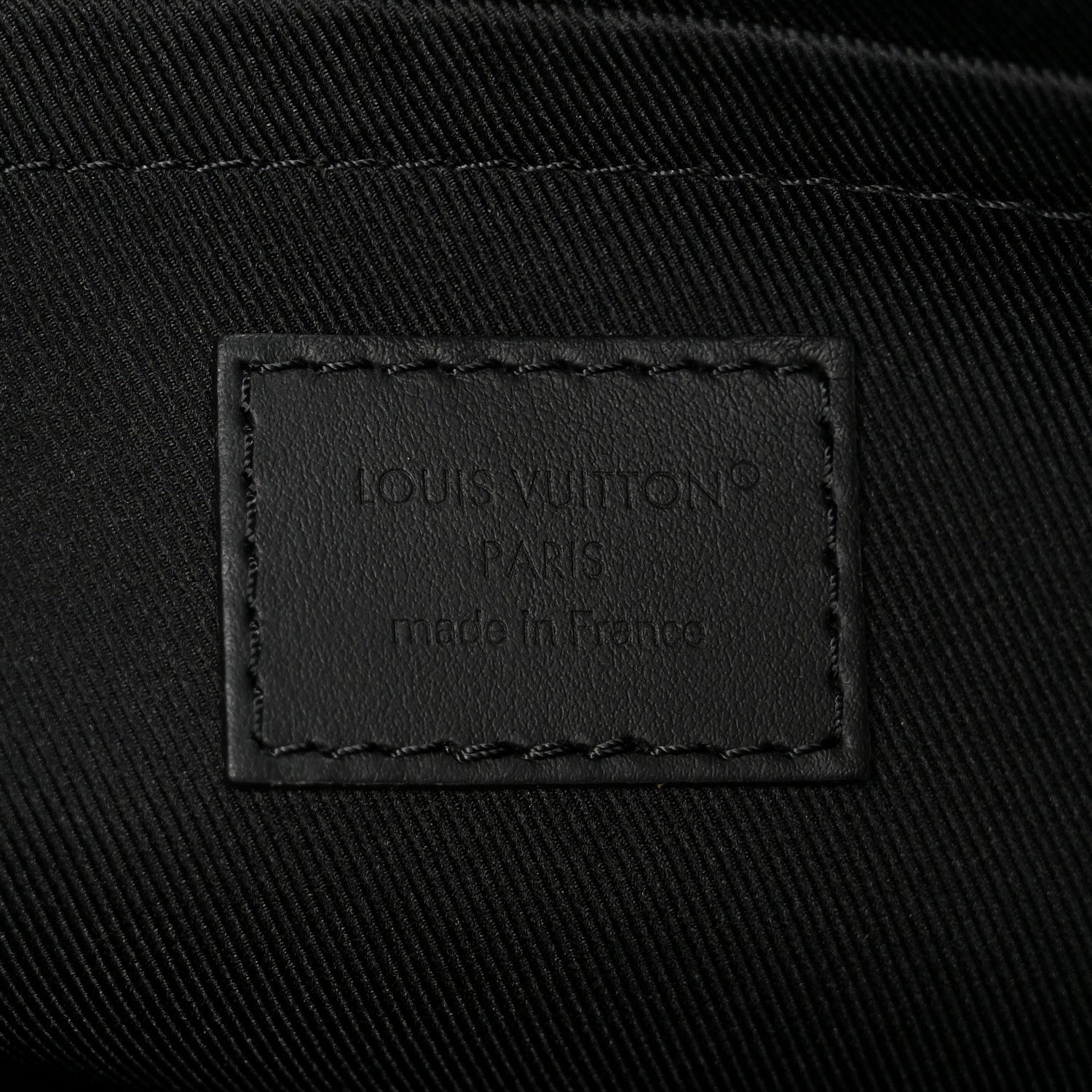 Louis Vuitton Calfskin Aerogram Fastline Messenger Black 6 of 10