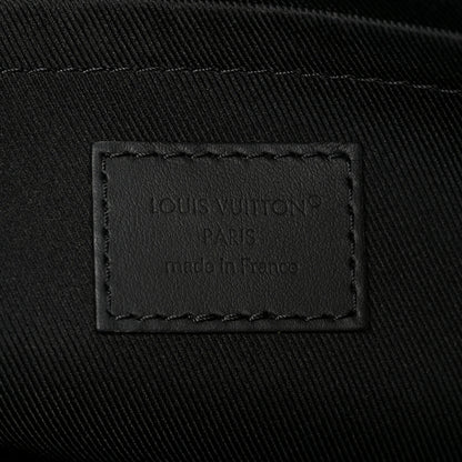 Louis Vuitton Calfskin Aerogram Fastline Messenger Black 6 of 10