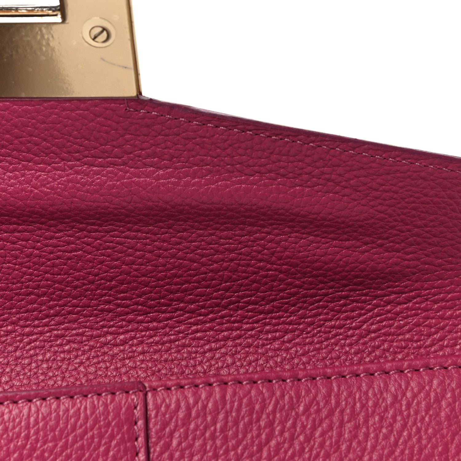 Jimmy Choo Calfskin Rivera Flap Clutch Pink 11 of 11
