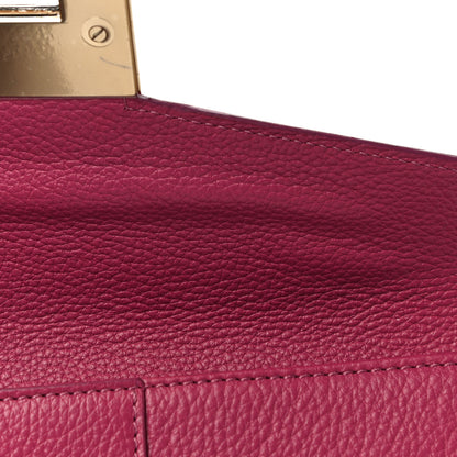 Jimmy Choo Calfskin Rivera Flap Clutch Pink 11 of 11