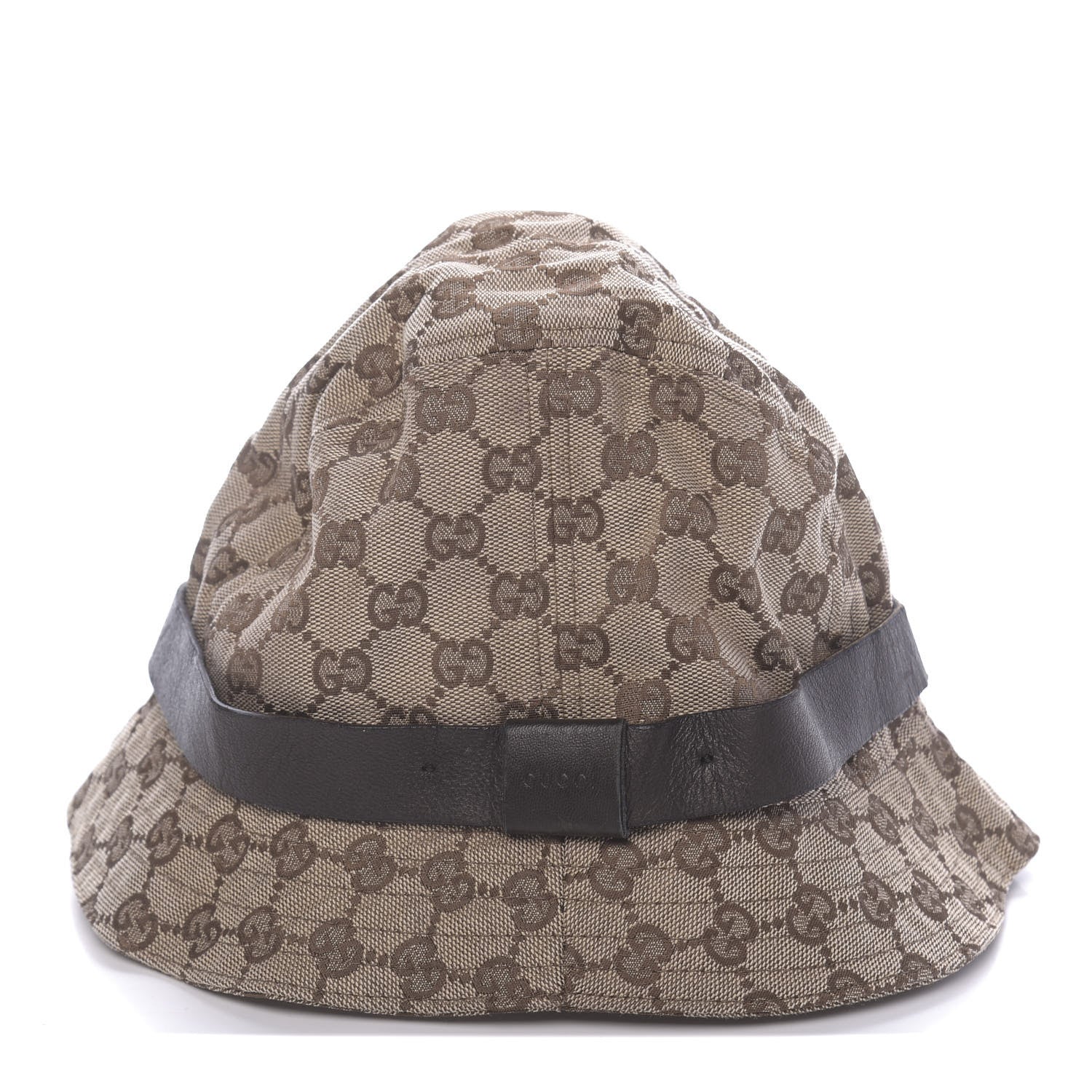Gucci Monogram Bucket Hat L Brown 1 of 6