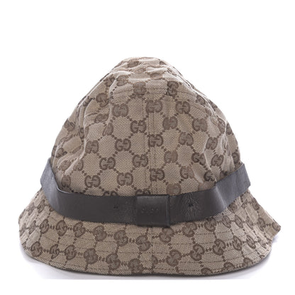 Gucci Monogram Bucket Hat L Brown 1 of 6