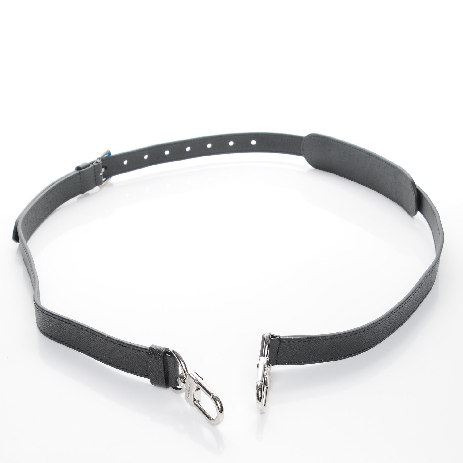 Louis Vuitton Taiga Adjustable Shoulder Strap Black 4 of 4