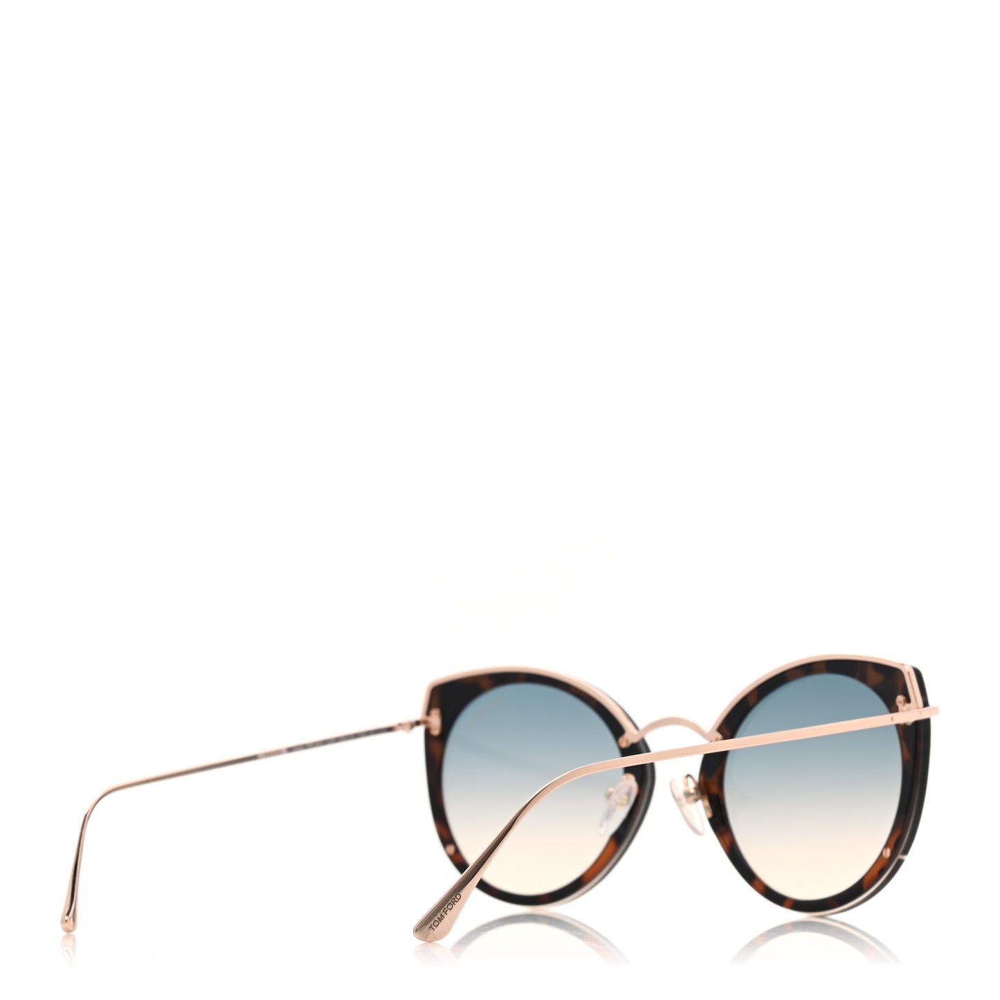Charlotte Sunglasses TF657 Blue Havana