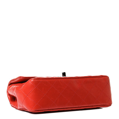 Chanel Lambskin Quilted Mini Rectangular Flap Red 4 of 16