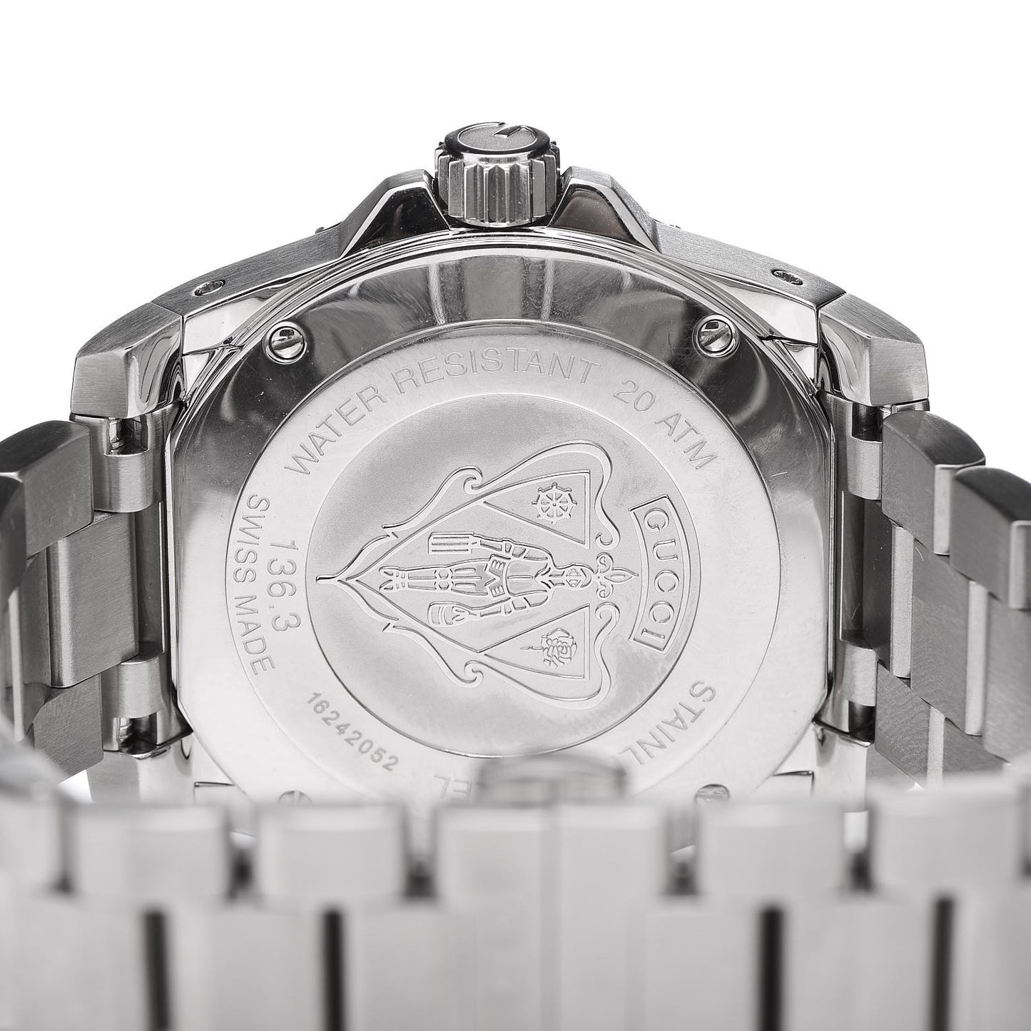 Stainless Steel 40mm Dive Quartz Watch Black