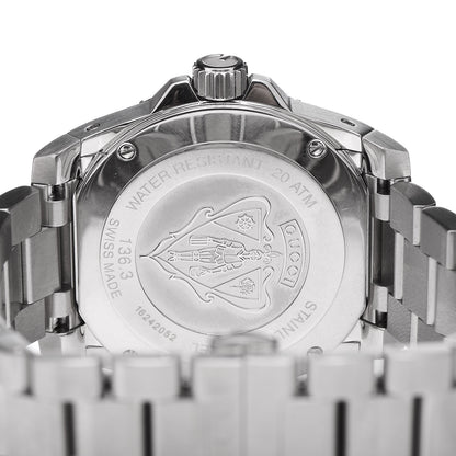Gucci Stainless Steel 40mm Dive Quartz Watch Black 7 of 8