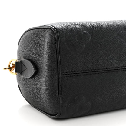 Louis Vuitton LOUIS VUITTON Empreinte Monogram Giant Speedy Bandouliere 20 Black 7 of 8