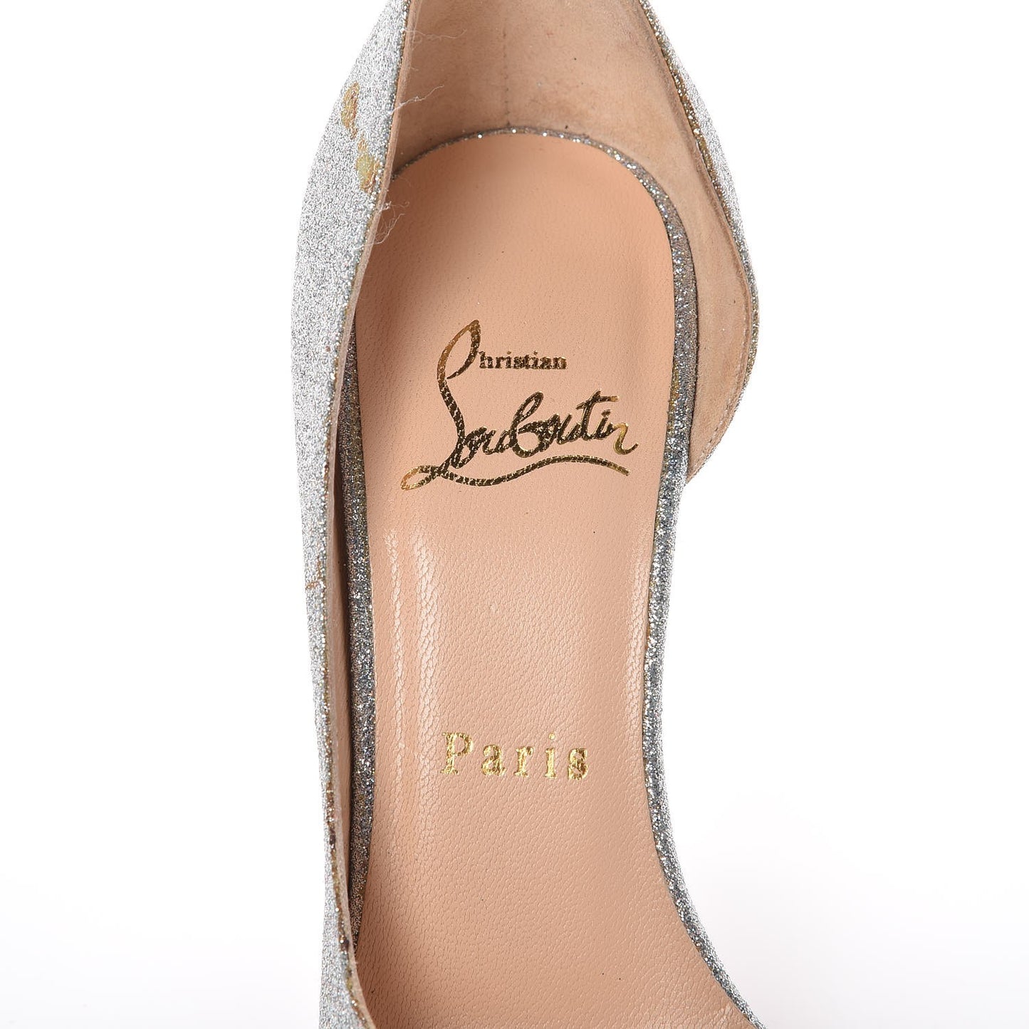 Mini Glitter Helmour 100 Pumps 36 Silver