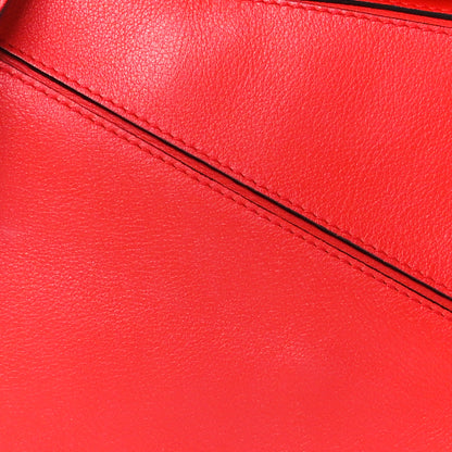 Loewe Calfskin Medium Puzzle Bag Scarlet 8 of 11