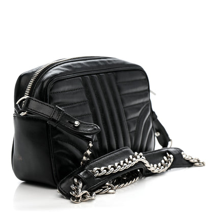 Prada Soft Calfskin Diagramme Camera Bag Black 3 of 18