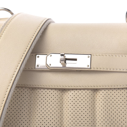 Hermes Veau Swift Mini Sac Berline Craie Gris Perle 9 of 9