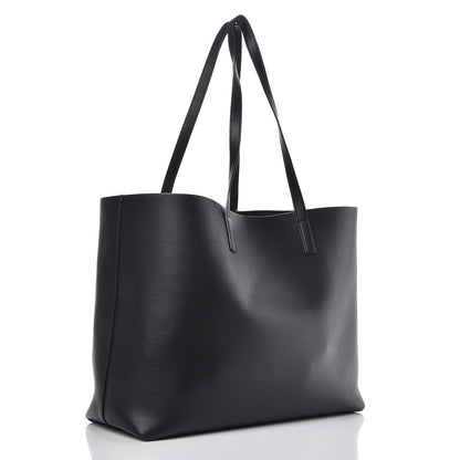 Saint Laurent Calfskin Large Shopping Tote Black 4 of 8