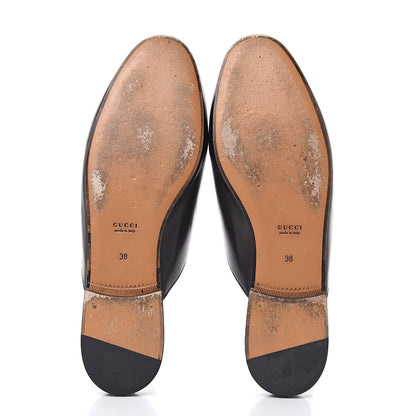 Gucci Calfskin Womens Princetown Slippers 38 Black 6 of 14