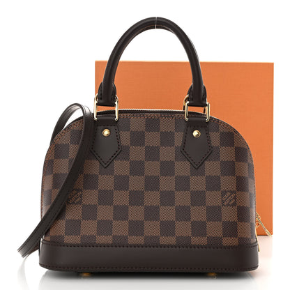 Louis Vuitton Damier Ebene Alma BB 9 of 9