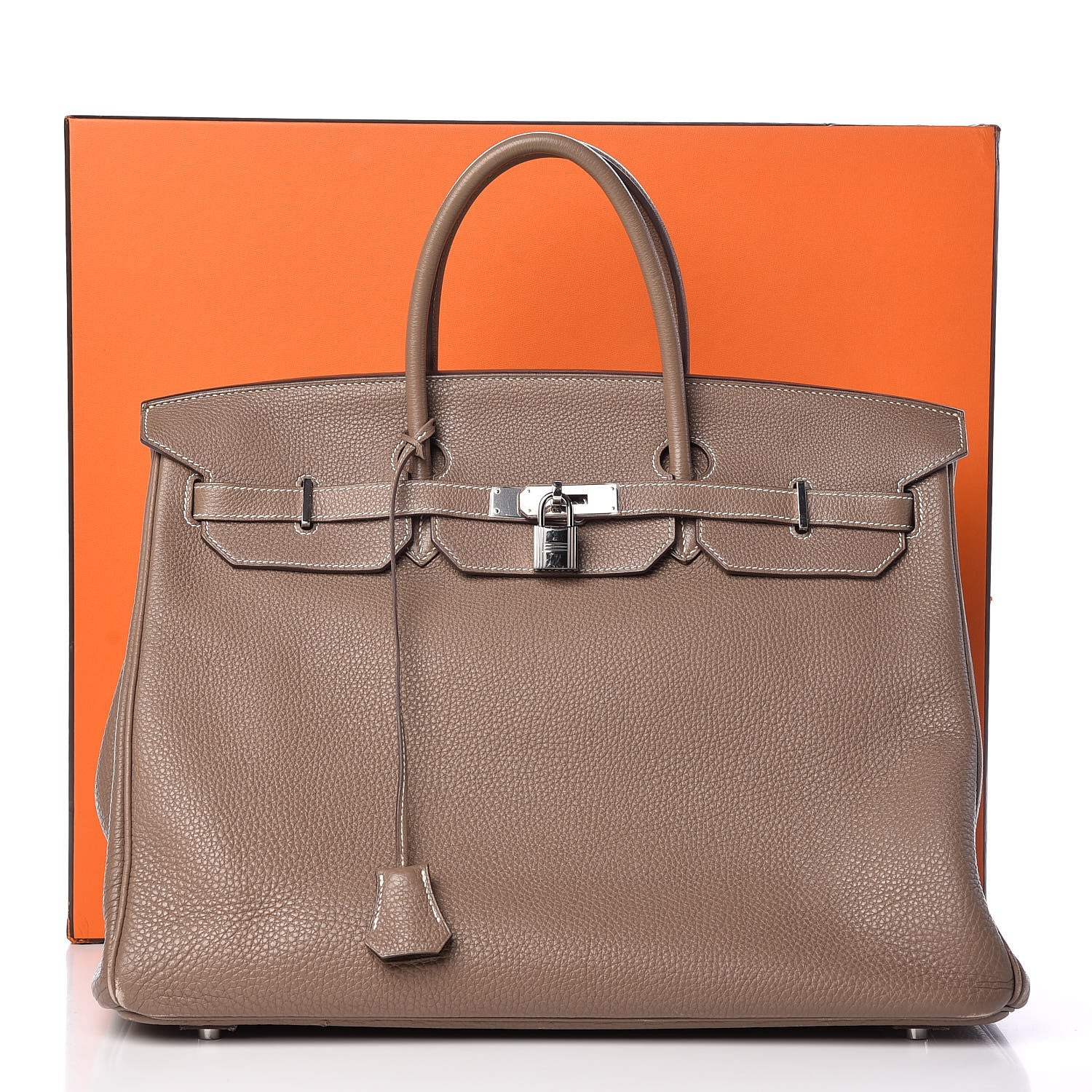 Hermes Togo Birkin 40 Etoupe 15 of 15