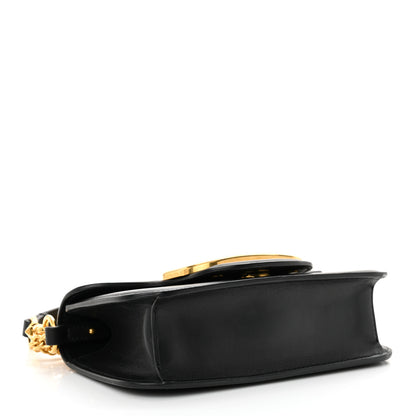 Valentino Garavani Calfskin Vlogo Small Loco Shoulder Bag Black 5 of 13