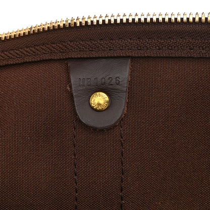Louis Vuitton Damier Ebene Keepall Bandouliere 55 6 of 9