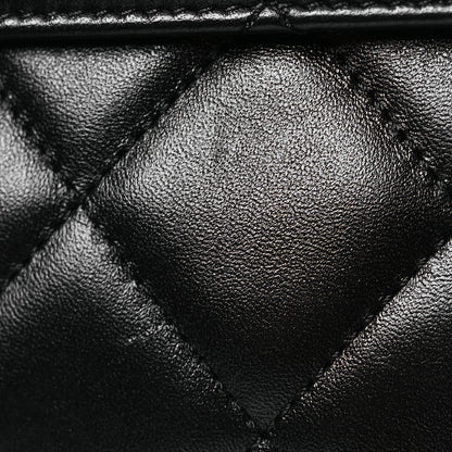Chanel Lambskin Quilted Small Trendy CC Dual Handle Flap Bag Black 14 of 18