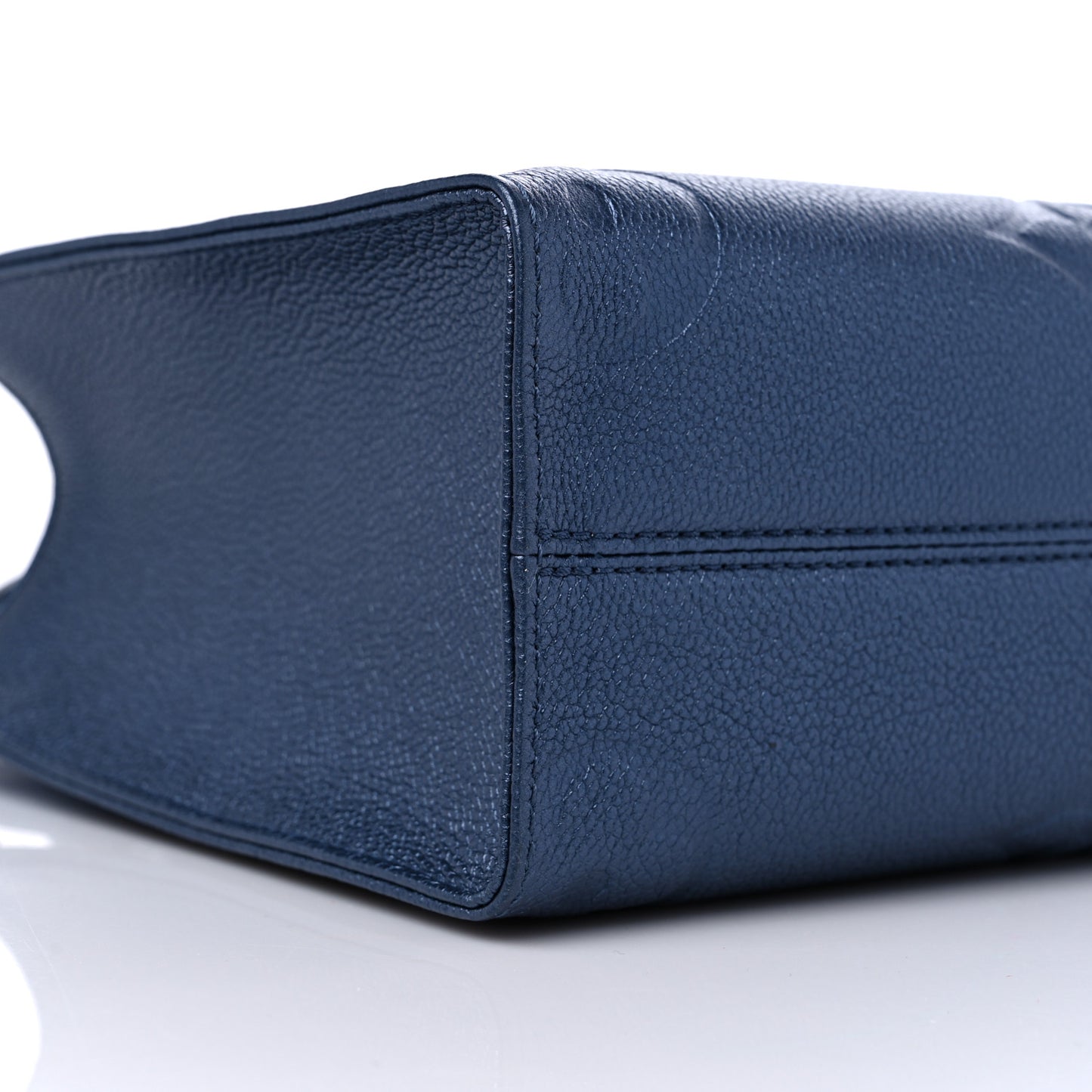 Metallic Empreinte Monogram Giant Onthego PM Navy Nacre