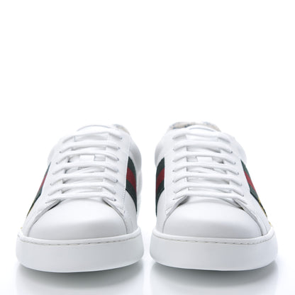 Gucci X SEGA Calfskin Web Guccy Mens Ace Sneakers 8 White 2 of 9