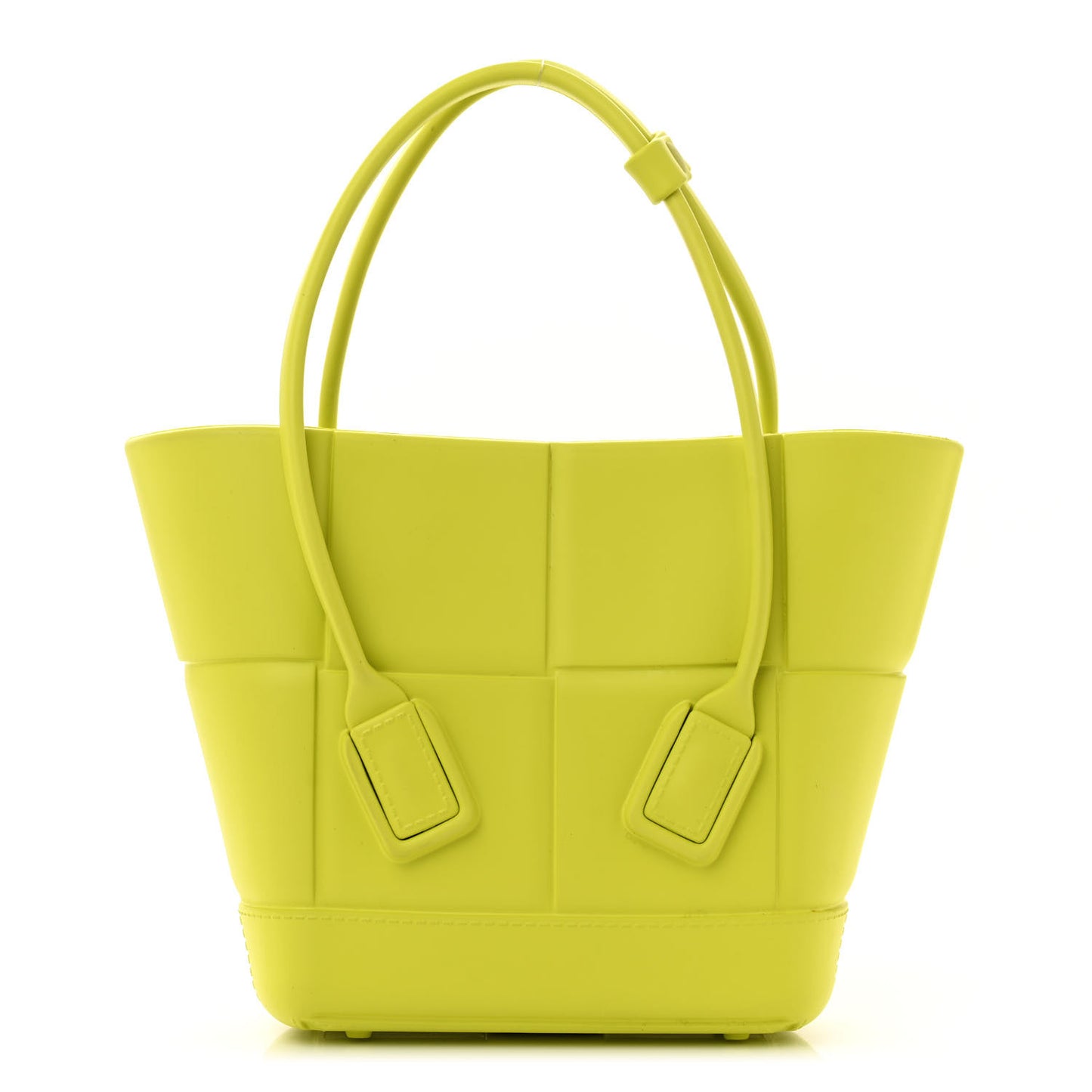 Rubber Maxi Intrecciato Mini Arco Kiwi Green