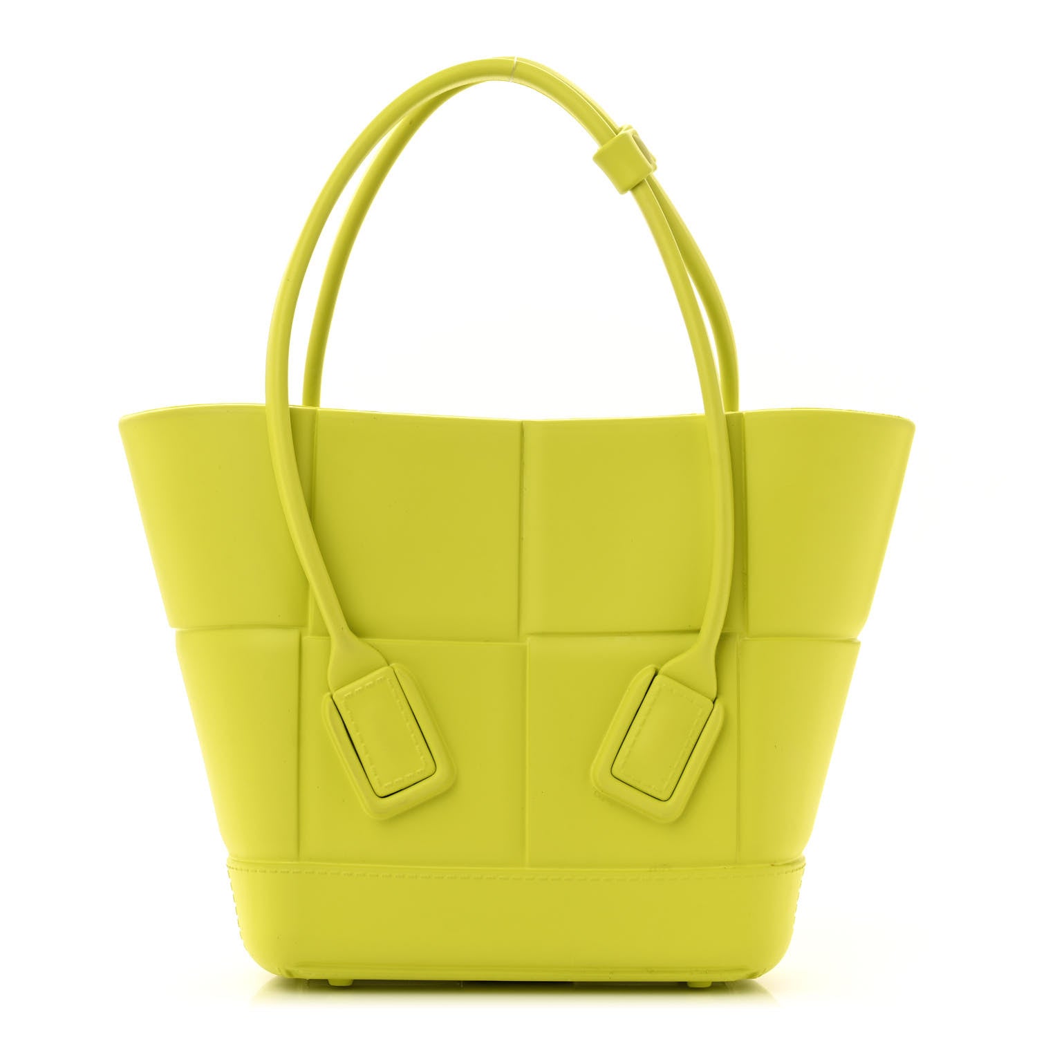 Bottega Veneta Rubber Maxi Intrecciato Mini Arco Kiwi Green 1 of 10