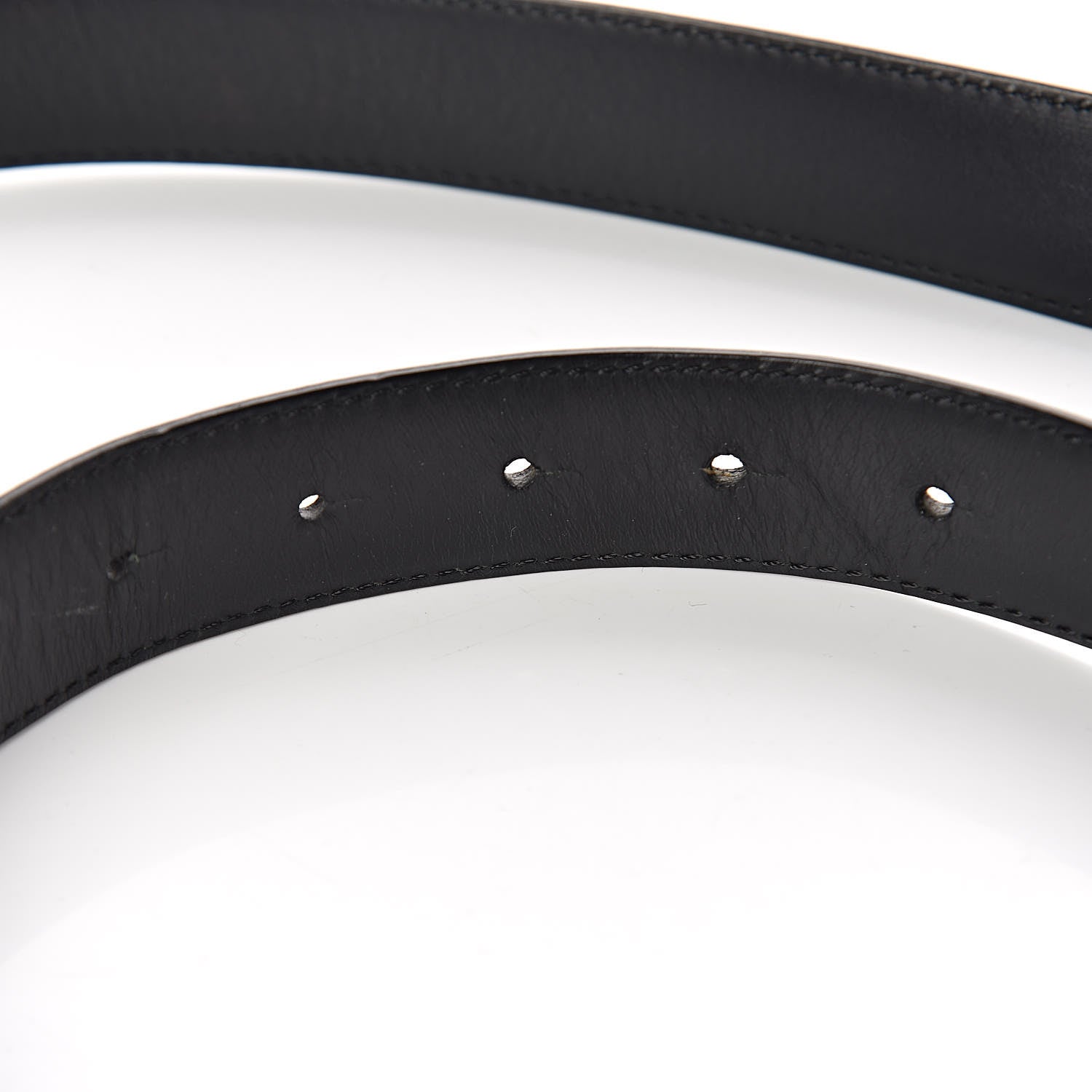 Versace Calfskin Palazzo Medusa Belt 115 46 Black 7 of 8