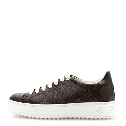 Louis Vuitton Monogram Time Out Sneakers 38.5 1 of 10