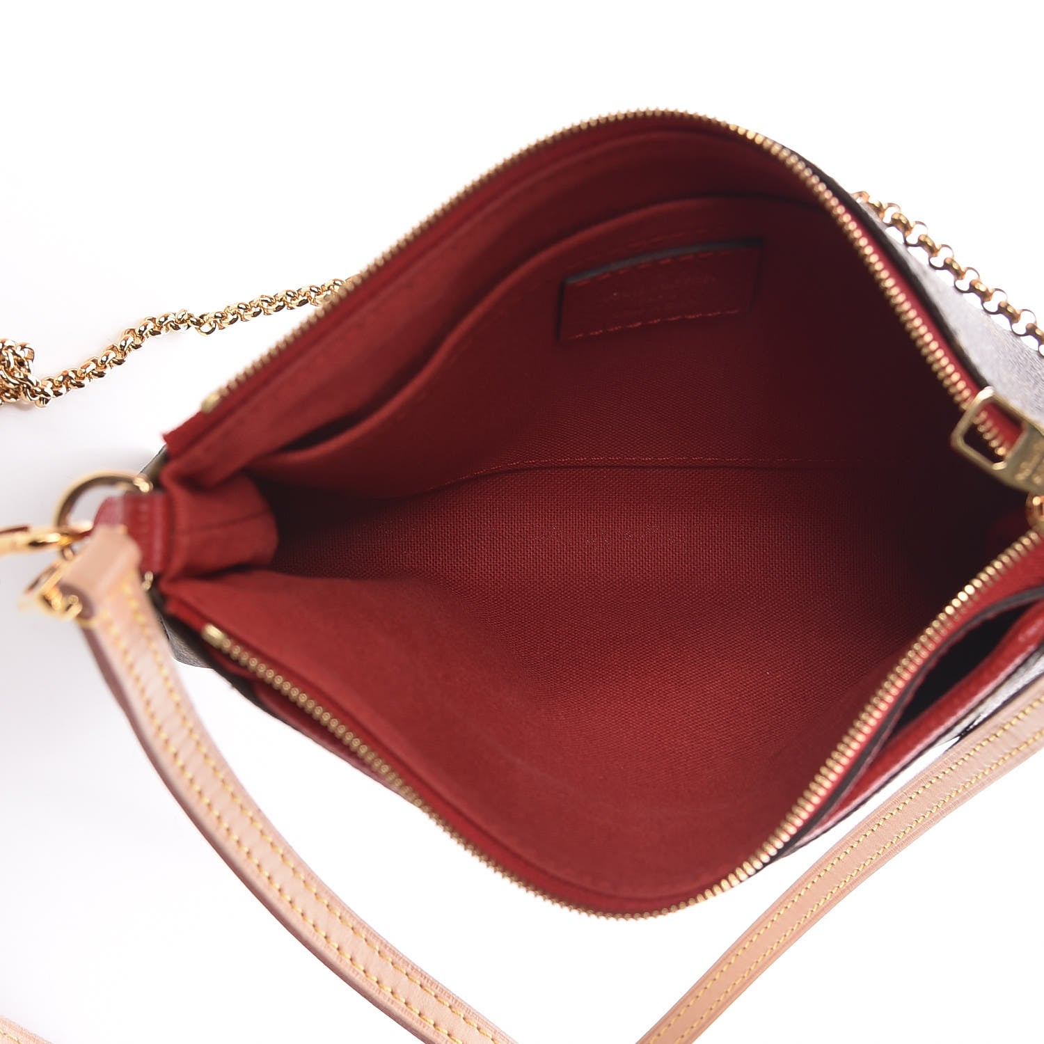 Louis Vuitton Monogram Pallas Clutch Cherry 5 of 11