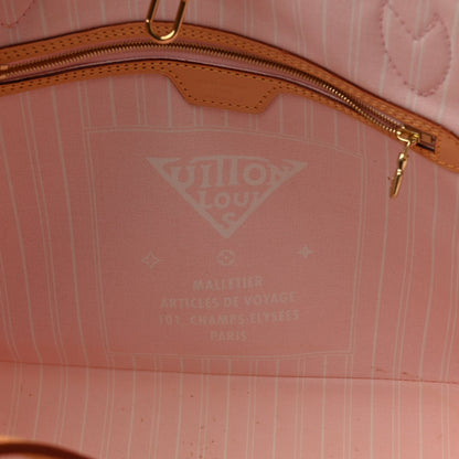 Louis Vuitton Monogram Giant By The Pool Neverfull MM Light Pink 8 of 13