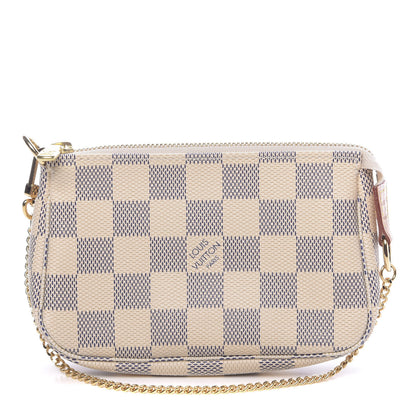 Louis Vuitton Damier Azur Mini Pochette Accessories 1 of 7