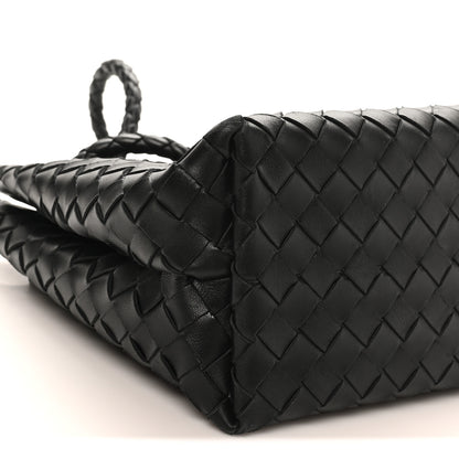 Bottega Veneta Nappa Intrecciato Medium Andiamo Shoulder Bag Black 8 of 9