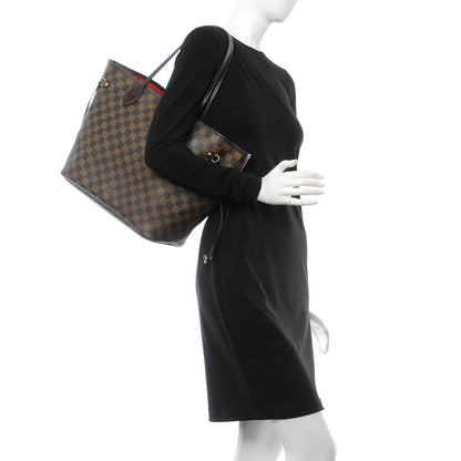 Louis Vuitton Damier Ebene Neverfull MM 2 of 9