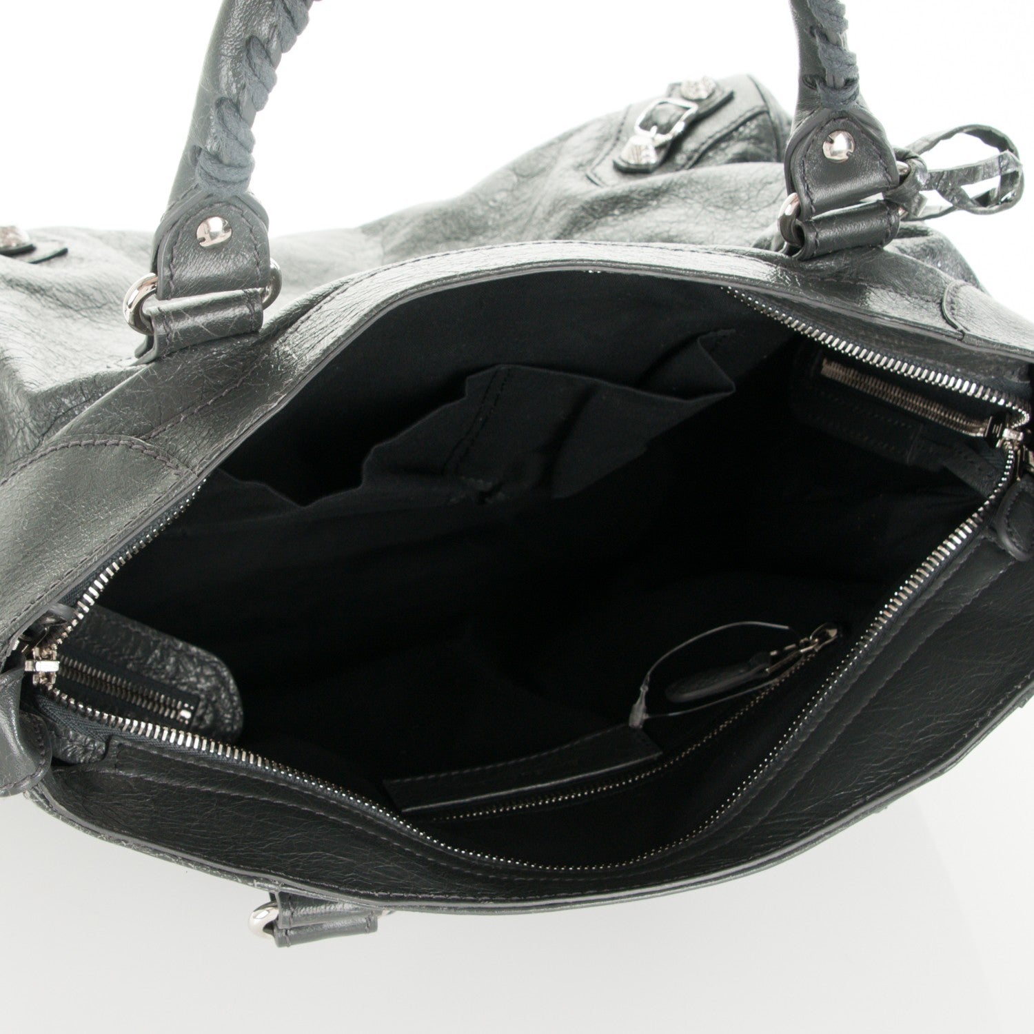 Balenciaga Agneau Giant 12 Silver Hardware Velo Gris Fossile Anthracite 6 of 8