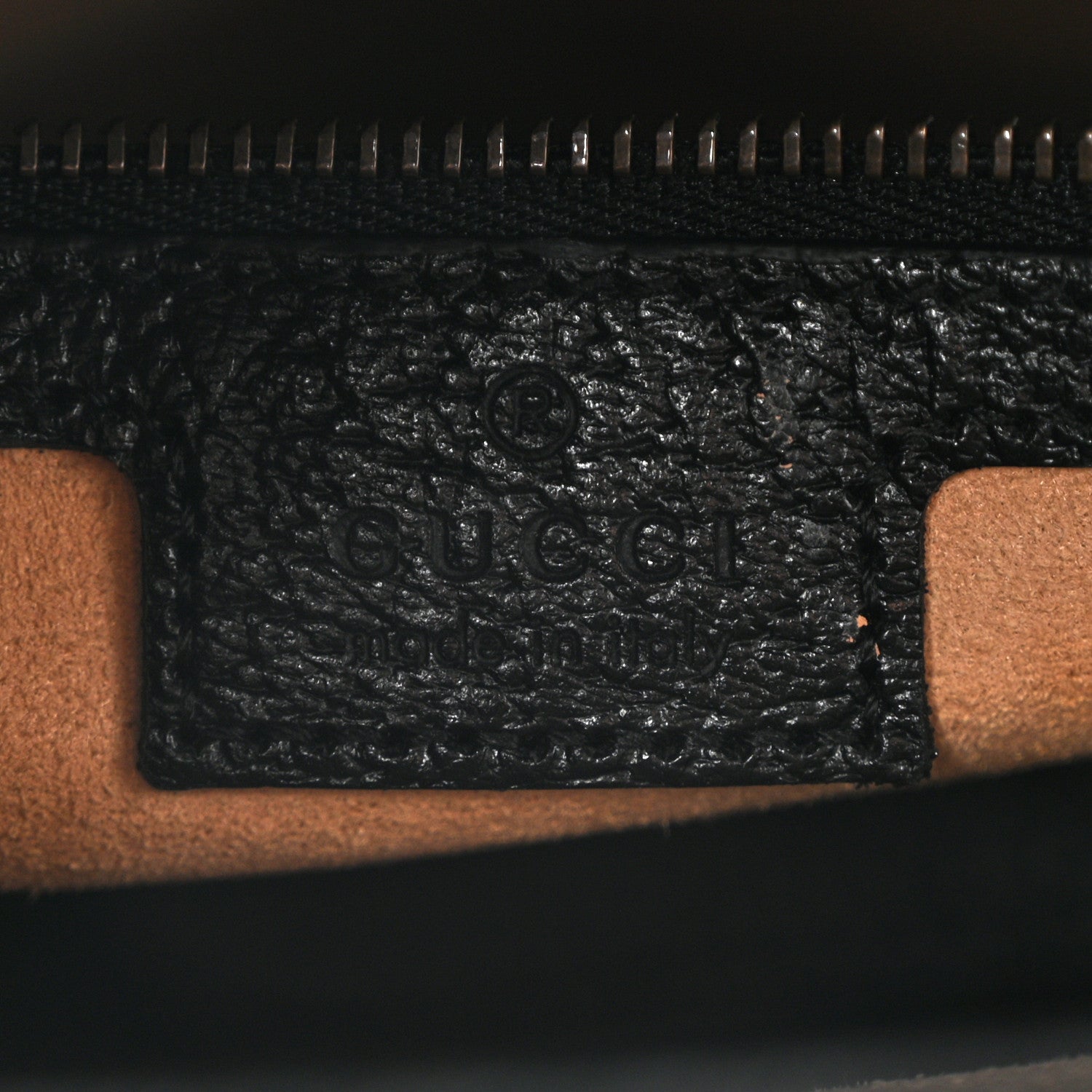 Gucci Textured Dollar Calfskin Web Medium Diana Tote Bag Black Dusty Grey Black Dusty Grey 6 of 11