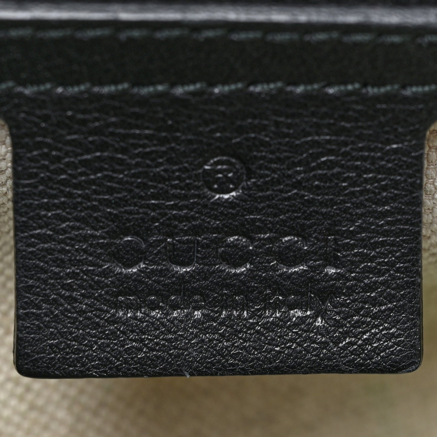 Guccissima Medium Emily Shoulder Bag Black