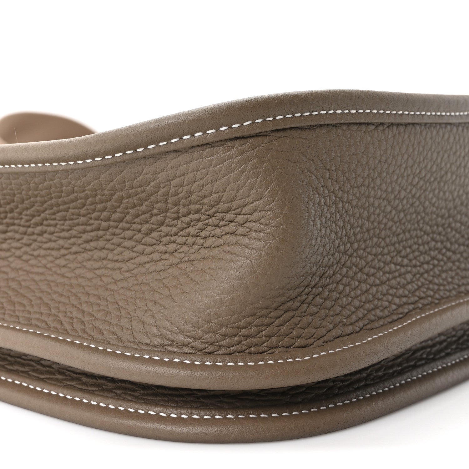 Hermes Taurillon Clemence Evelyne III PM Etoupe 8 of 10