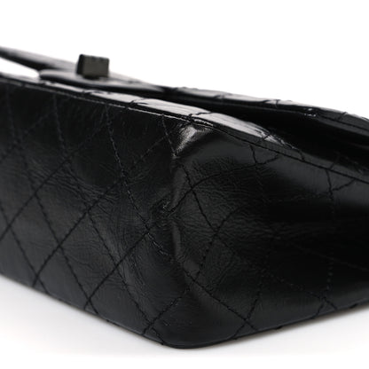 Chanel Aged Calfskin Quilted 2.55 Reissue 225 Flap So Black 9 of 9