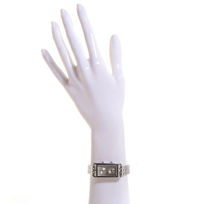Hermes Stainless Steel 20mm Cape Cod Deux Zones Tour Watch 2 of 6
