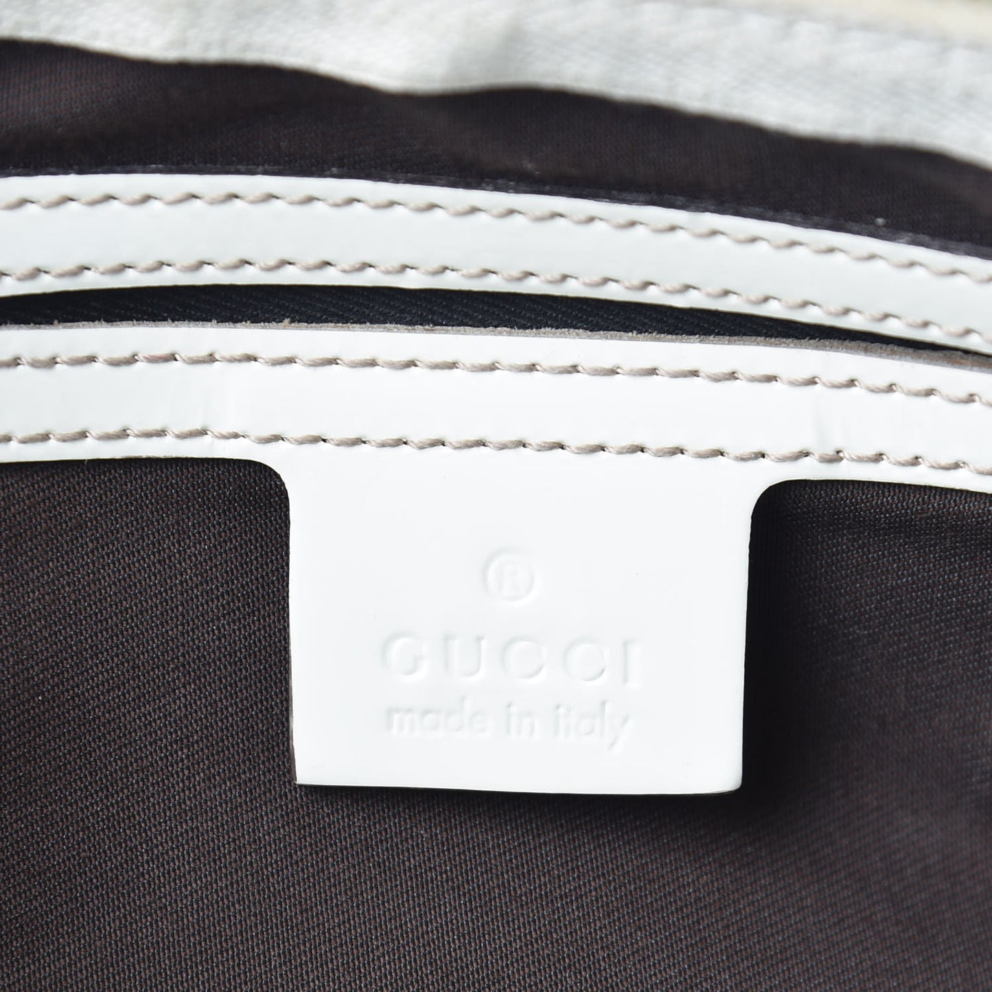 GG Plus Monogram Medium Joy Boston Off White