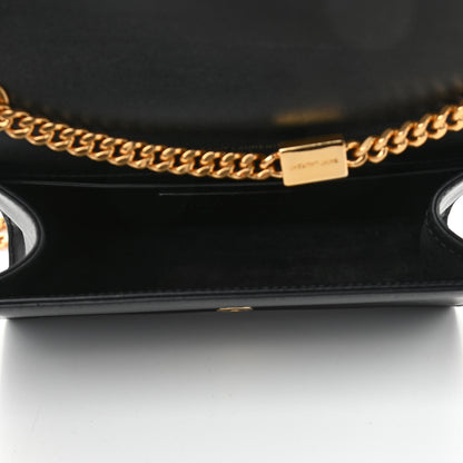 Saint Laurent Calfskin Small Classic Monogram Kate Tassel Satchel Black 4 of 5