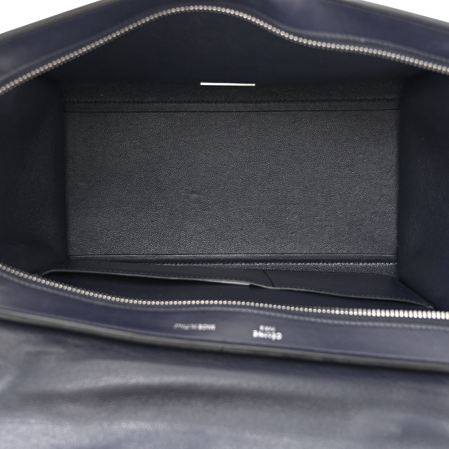 Celine Smooth Calfskin Small Tri-Color Trapeze Pale Blue 5 of 11