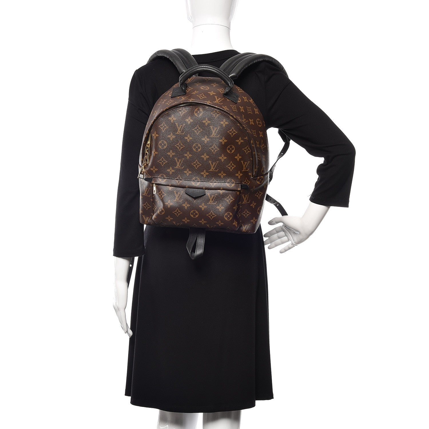 Louis Vuitton Monogram Palm Springs Backpack MM 2 of 9