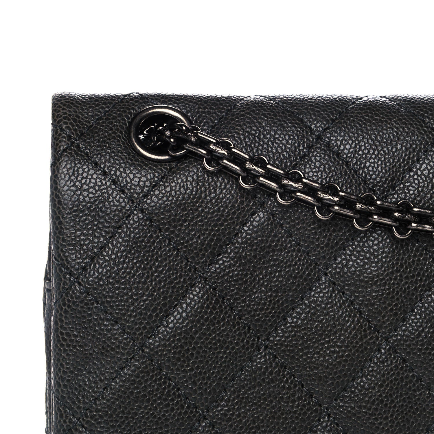 Chanel Caviar Quilted 2.55 Reissue 226 Flap Grey 8 of 11